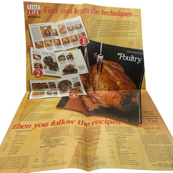 Master The Techniques Of Cooking In The Good Cook Book Time Life Brochure - Picture 4 of 4